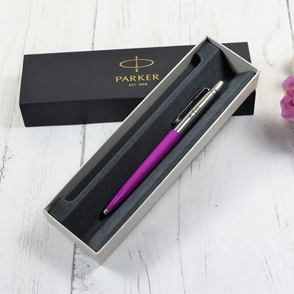 Personalised Originals Magenta Purple Parker Jotter Pen