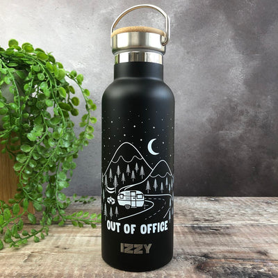 Personalised Metal Water Bottle - Out of Office