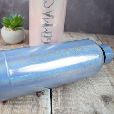 Personalised Stainless Steel Double Wall Flask Bottle