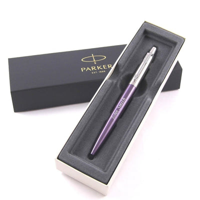 Personalised, Engraved Pen - Parker Victoria Violet Jotter Pen