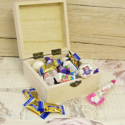 Personalised, Engraved Wooden Keepsake Box - Grandma's Sweet Box