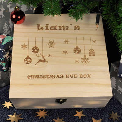Christmas Eve Box - Hanging Bauble Design