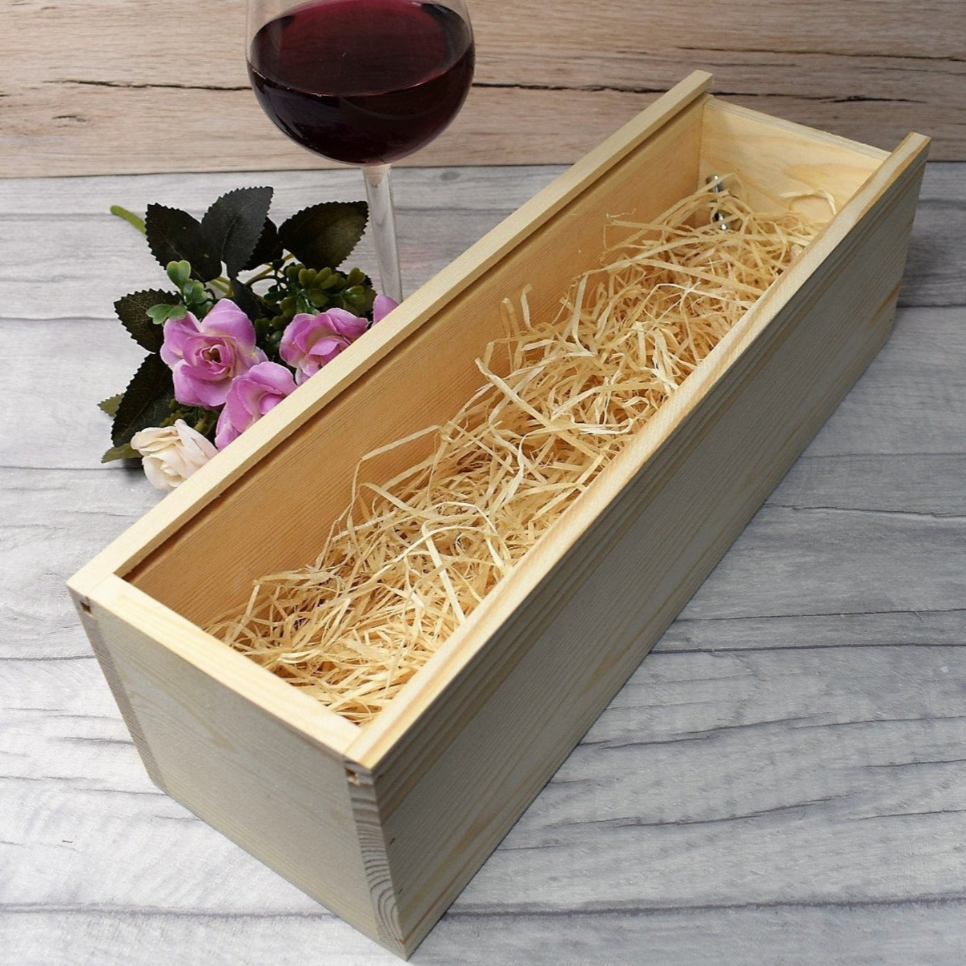 Personalised Wine Box - Enjoy Wine