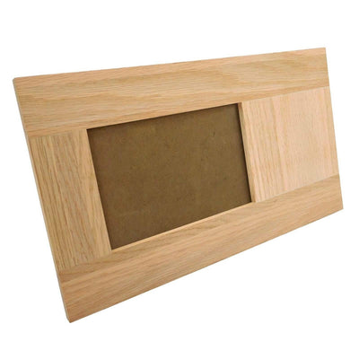 Personalised Photo Frames, Personalised Picture Frames, Solid Oak 6 x 4 Inch Frame, Graduation Photo Frames