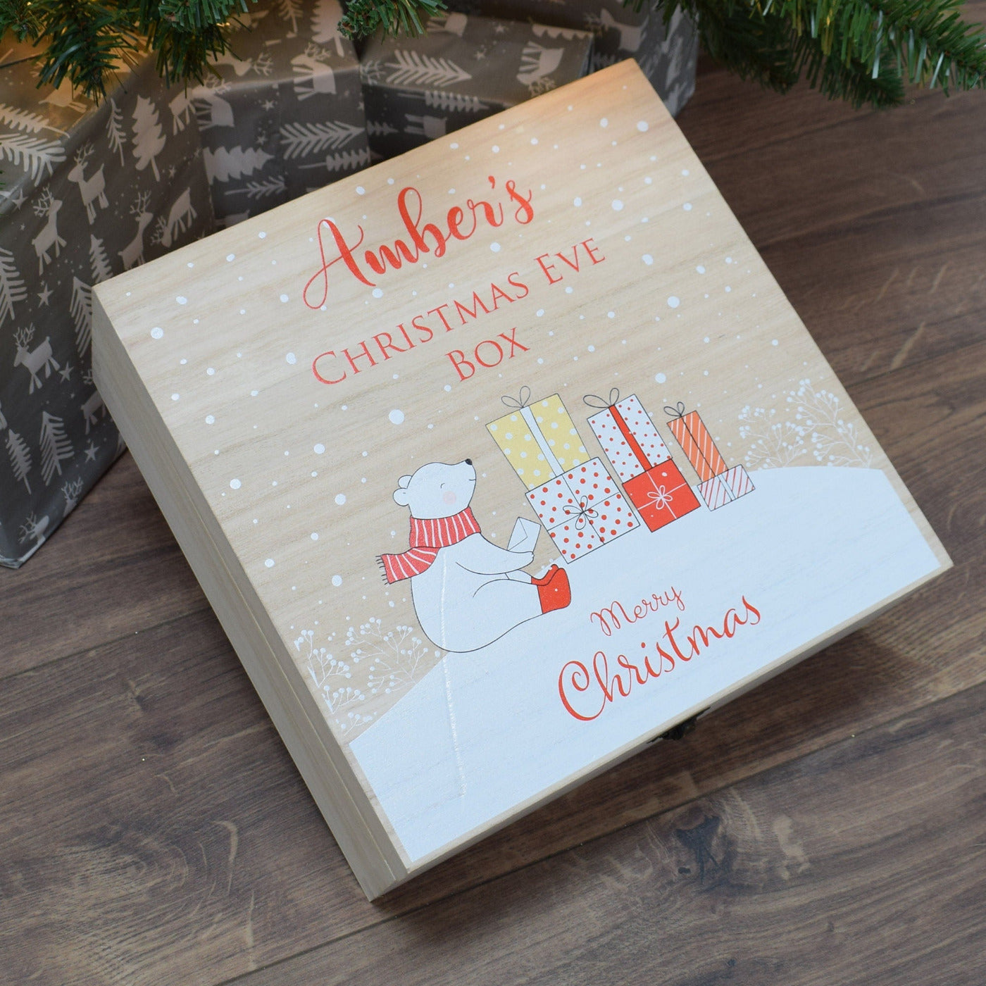 Christmas Eve Box - Polar Bear Design