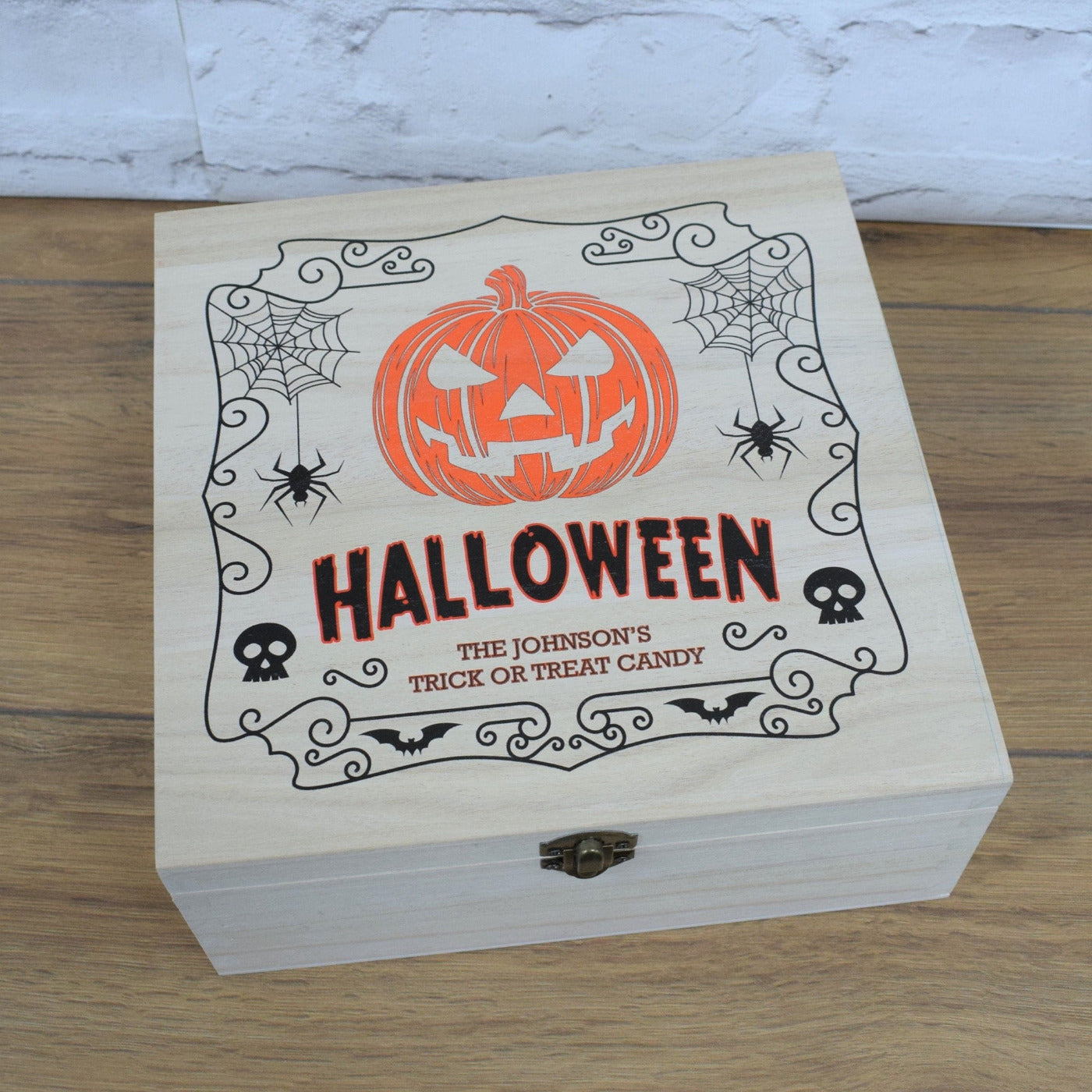 Halloween Trick Or Treat Sweet Box - Personalised Halloween Candy Box