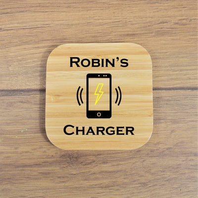 Custom Wireless Phone Charger - For iPhone Or Samsung