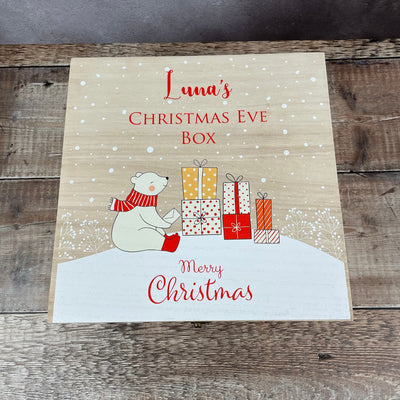 Christmas Eve Box - Polar Bear Design